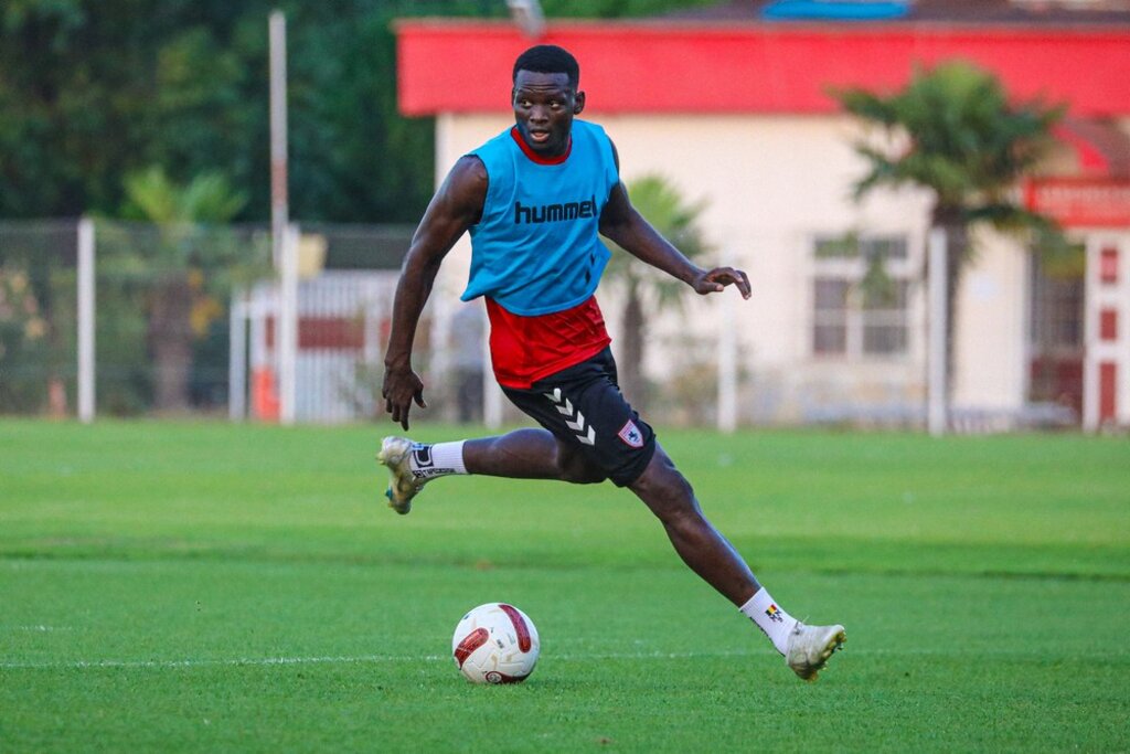 Samsunspor Antrenmanından İlginç Görüntüler!