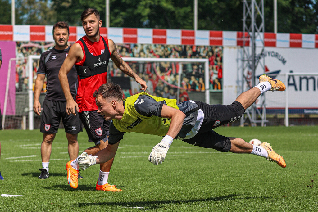Samsunspor Antrenmanından İlginç Görüntüler!
