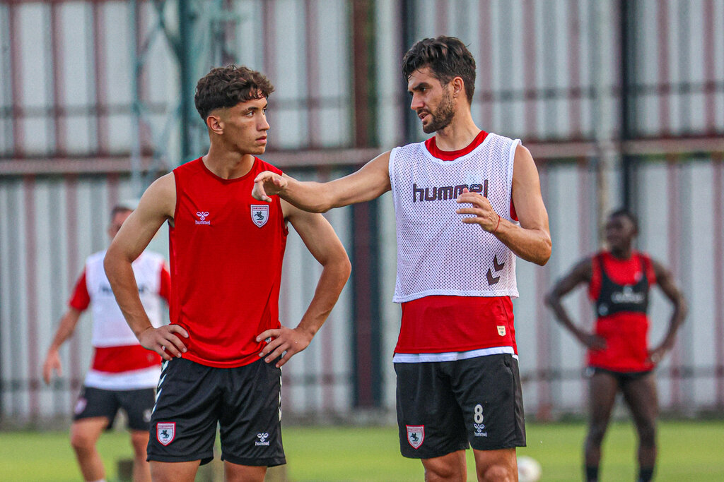 Samsunspor Antrenmanından İlginç Görüntüler!