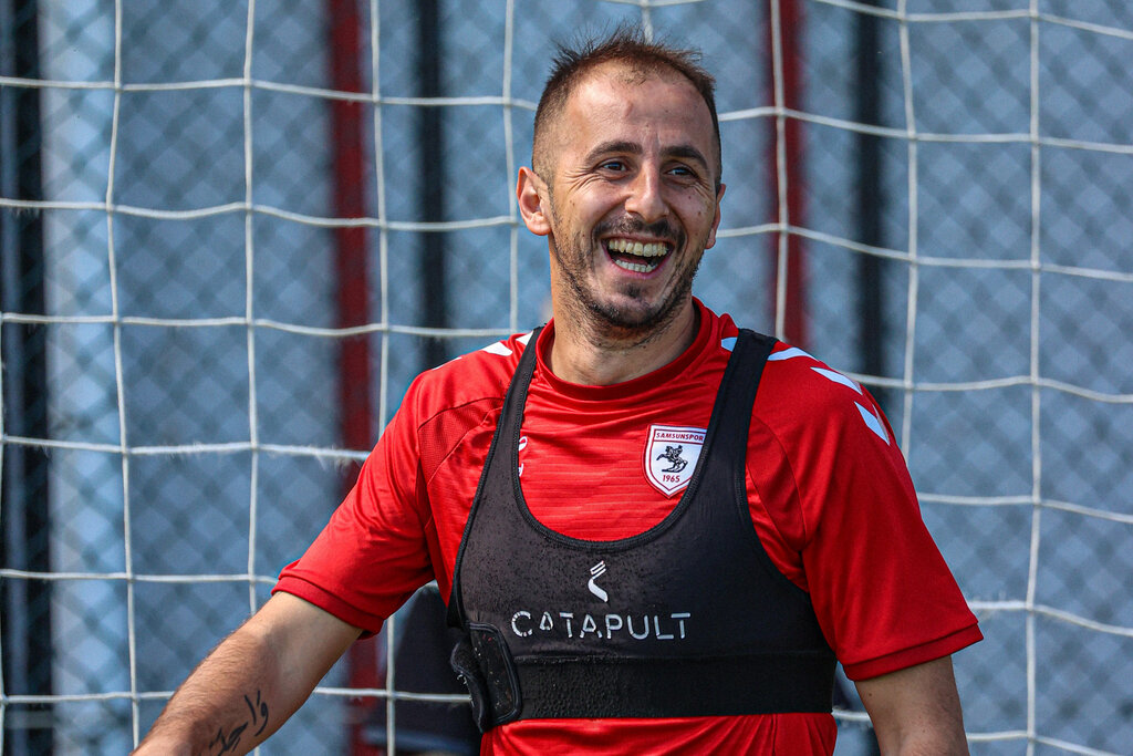 Samsunspor Antrenmanından İlginç Görüntüler!