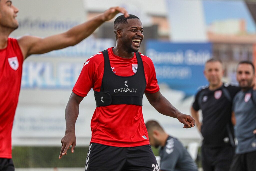 Samsunspor Antrenmanından İlginç Görüntüler!