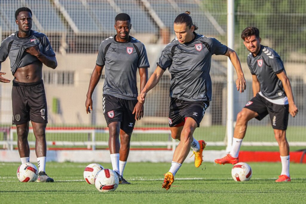 Samsunspor Antrenmanından İlginç Görüntüler!