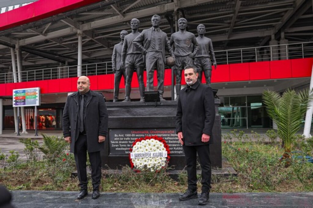 Samsunspor'dan 20 Ocak Futbol Şehitleri Anma Töreni!
