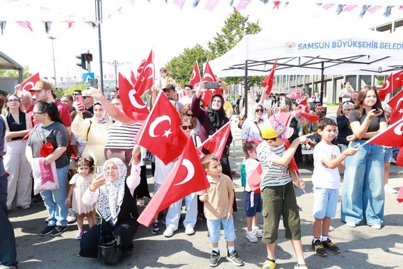 30 Ağustos Zafer Bayramı Samsun'da Coşku İle Kutlandı!