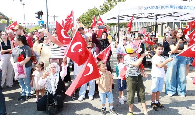 30 Ağustos Zafer Bayramı Samsun'da Coşku İle Kutlandı!