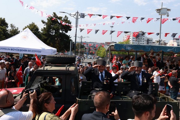 30 Ağustos Zafer Bayramı Samsun'da Coşku İle Kutlandı!