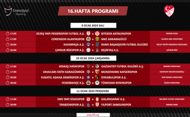 Samsunspor 12 Günde 4 Maç Oynayacak! İşte Program...