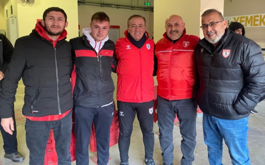 Cevat Öncü Samsunspor Maçını Tribünden Takip Etti!