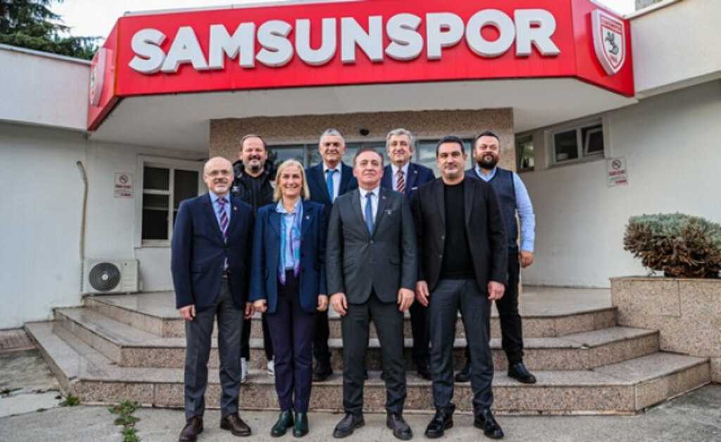 CHP SBB Adayı Cevat Öncü Samsunspor'u Ziyaret Etti!