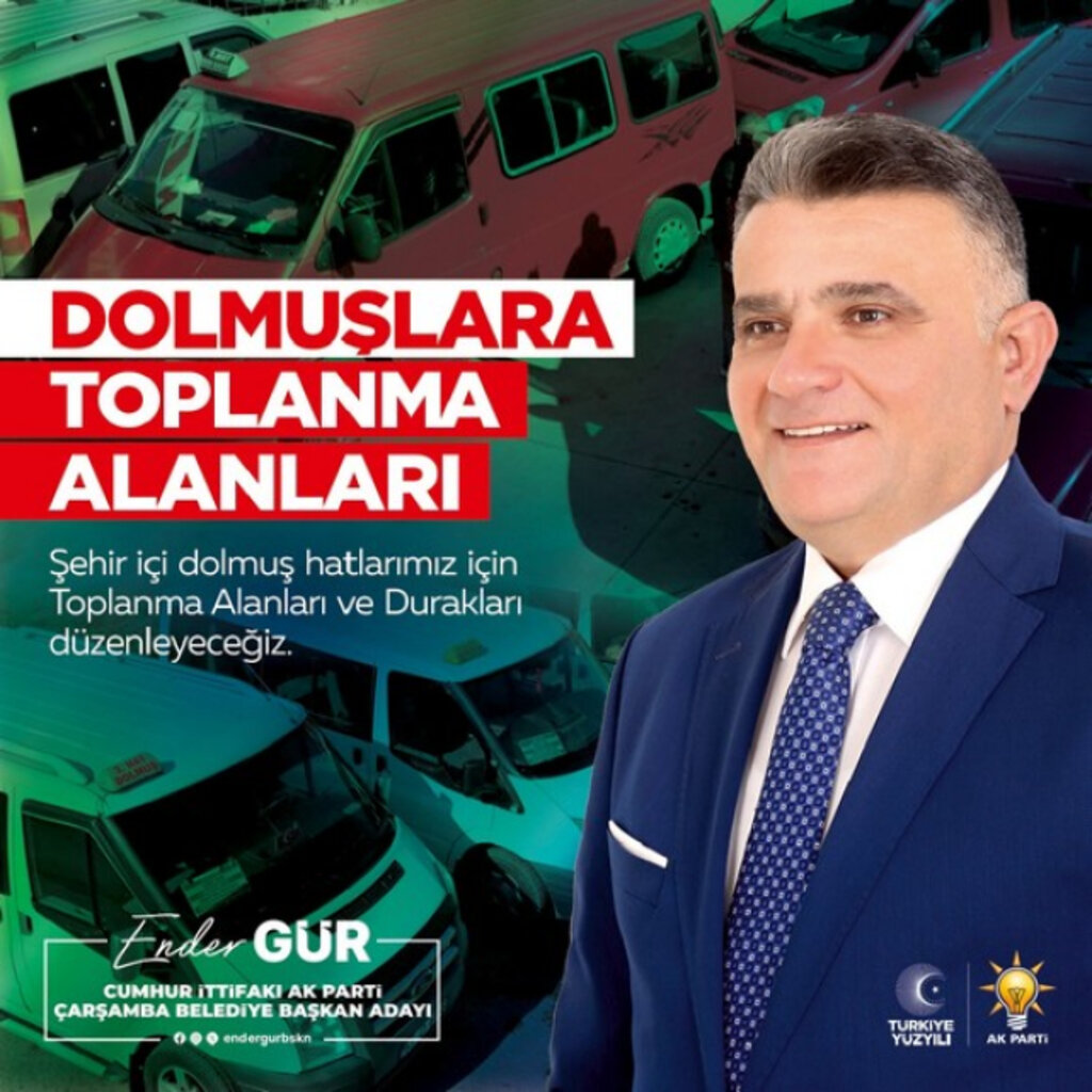Ender Gür'den Çarşamba'yı Uçuracak Projeler!