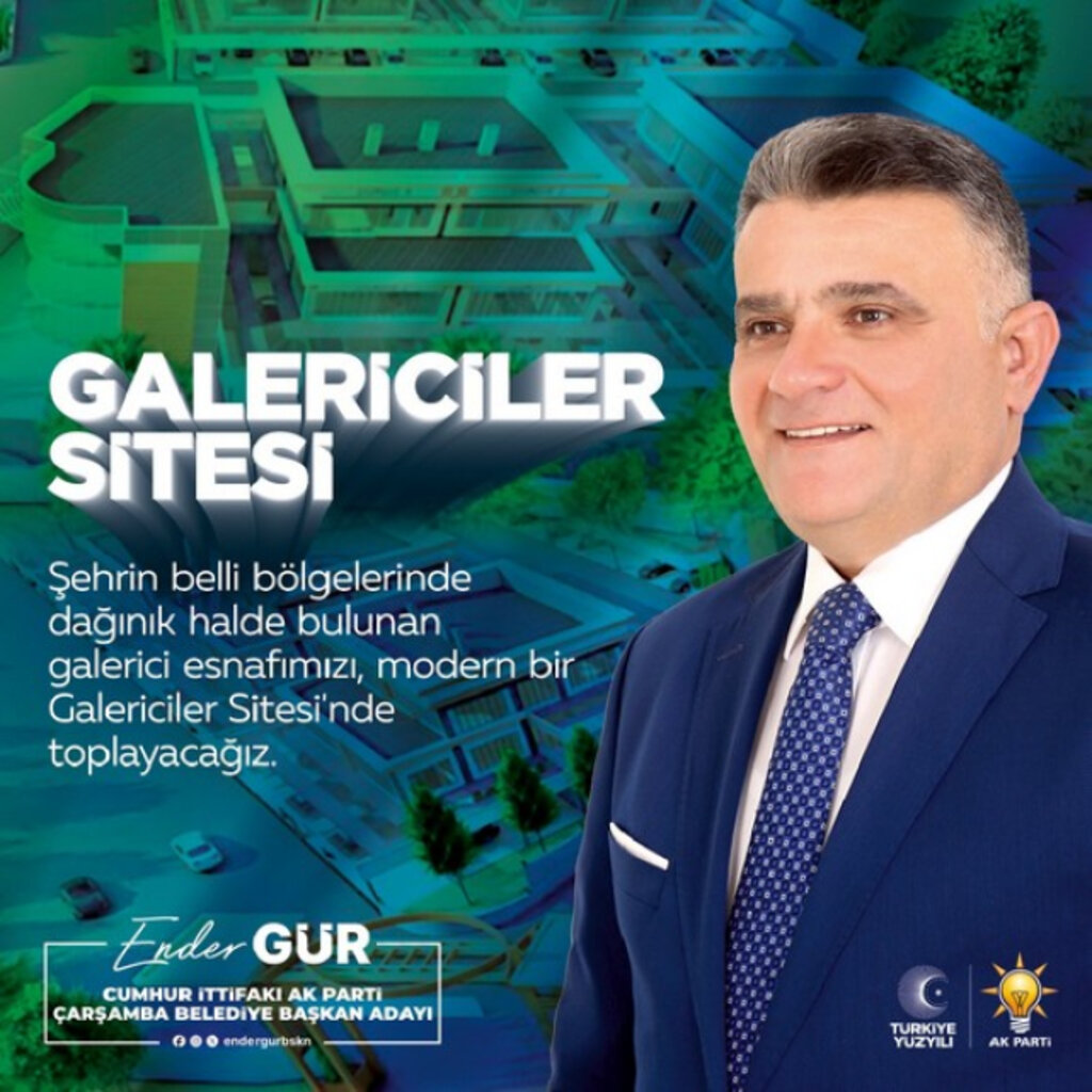 Ender Gür'den Çarşamba'yı Uçuracak Projeler!