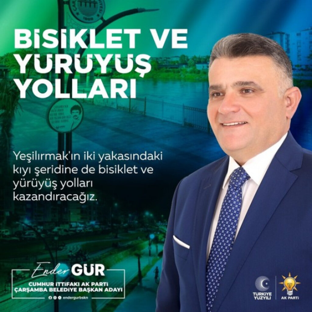 Ender Gür'den Çarşamba'yı Uçuracak Projeler!