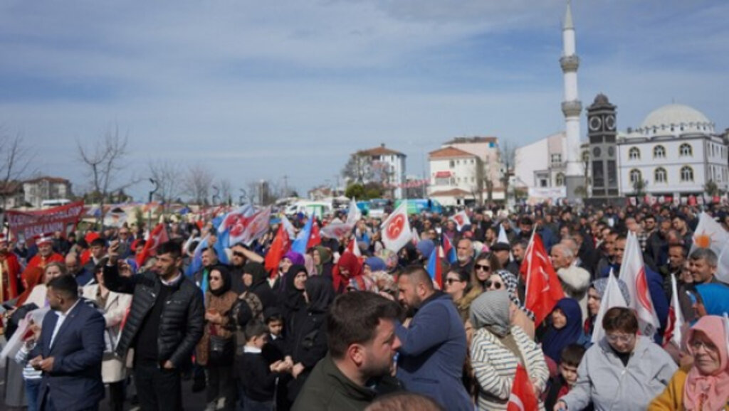 Cumhur İttifakından Alaçam’da Coşkulu Miting!