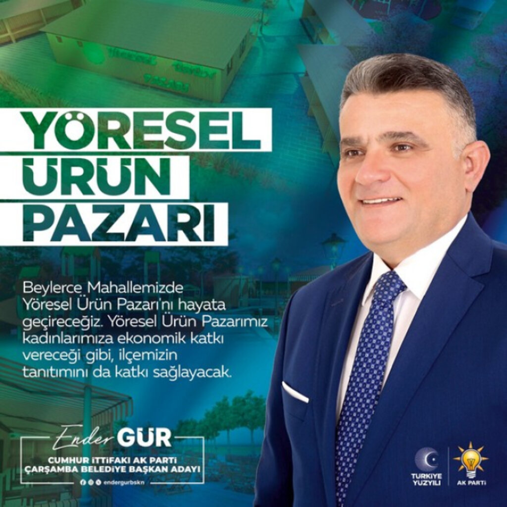 Ender Gür'den Çarşamba'yı Uçuracak Projeler!