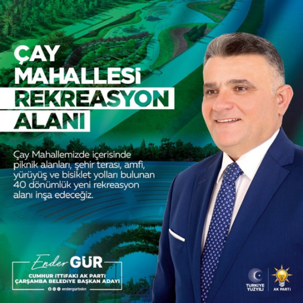 Ender Gür'den Çarşamba'yı Uçuracak Projeler!