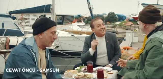 Cevat Öncü CHP'nin Reklam Filminde!