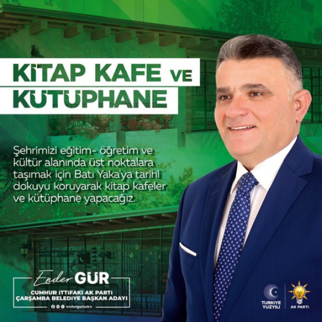 Ender Gür'den Çarşamba'yı Uçuracak Projeler!