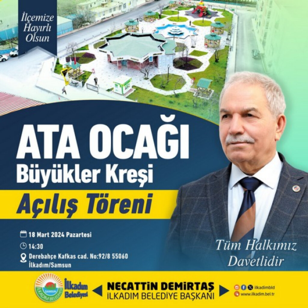 Ata Ocağı, Şefkat Evi, Hasta Refakatçi Evi İlkadım'da Hizmete Açılıyor!