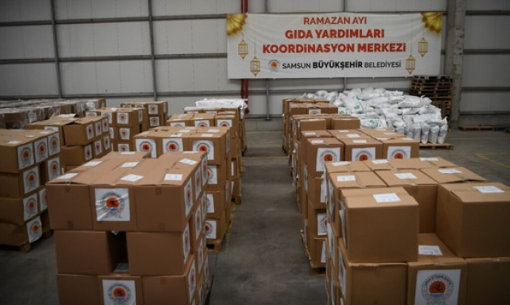 Samsun Büyükşehir’den İhtiyaç Sahiplerine Ramazan Yardımı!