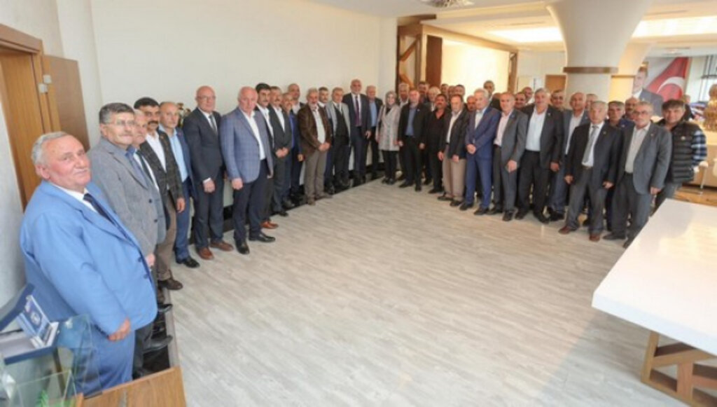 Muhtarlardan Başkan İbrahim Sandıkçı’ya Ziyaret!