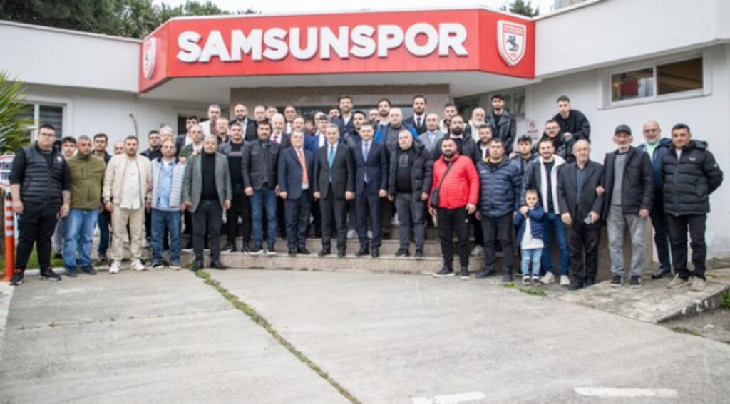 Samsunspor'da Bayramlaşma Yapıldı!