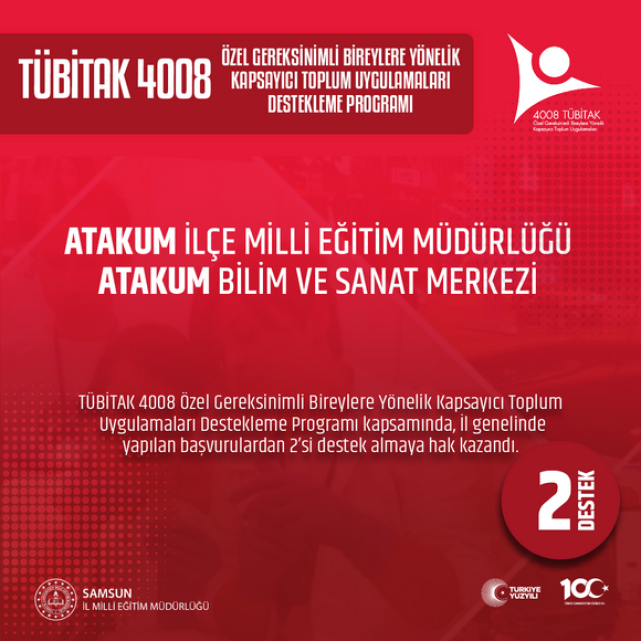 Samsun’dan TÜBİTAK Destekleme Programlarında Büyük Başarı!