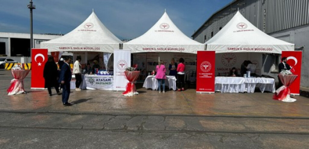 Samsun’da Turistlere Sağlık Sunumu!