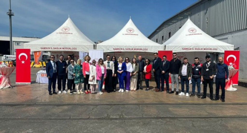 Samsun’da Turistlere Sağlık Sunumu!