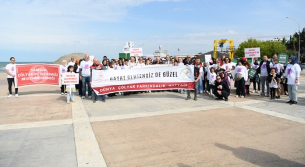 Samsun’da Çölyak Hastaları İçin Farkındalık Yürüyüşü!
