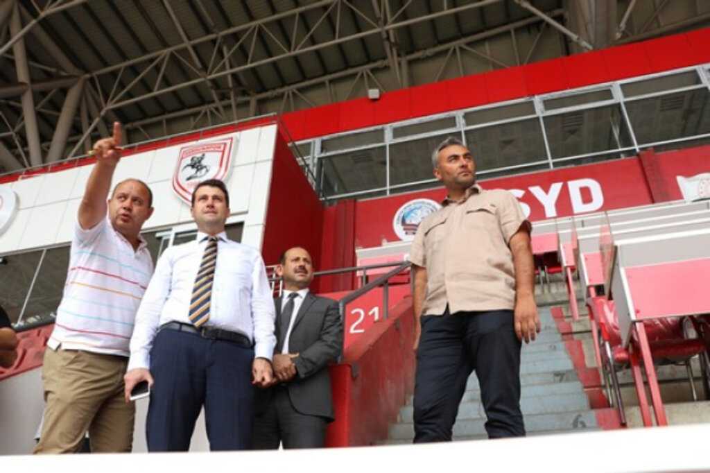 Samsun 19 Mayıs Stadı'nda Yeni Düzenlemeler Yapıldı!