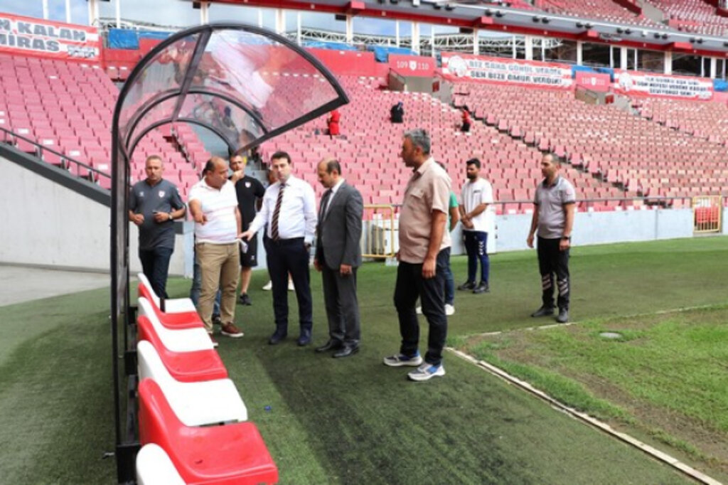 Samsun 19 Mayıs Stadı'nda Yeni Düzenlemeler Yapıldı!