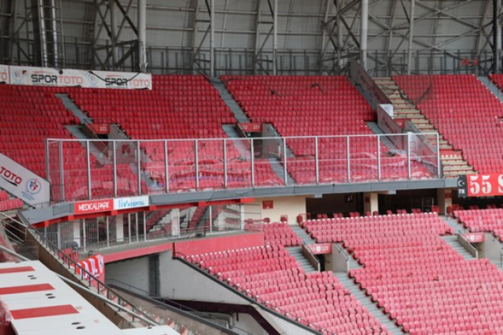 Samsun 19 Mayıs Stadı'nda Yeni Düzenlemeler Yapıldı!