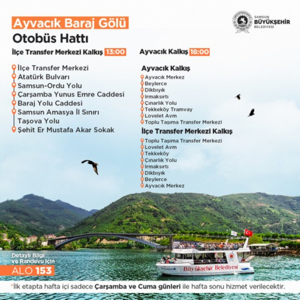 Büyükşehir’in ‘Odak Samsun’ Turizm Otobüslerinin Ücret Tarifeleri Belli Oldu!