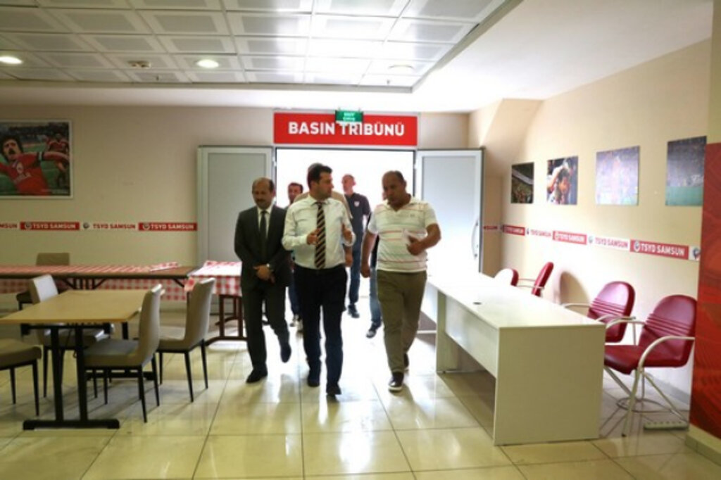 Samsun 19 Mayıs Stadı'nda Yeni Düzenlemeler Yapıldı!