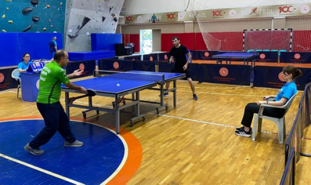 Kamu Spor Oyunları Masa Tenisi’nde Ödüller Sahiplerini Buldu!