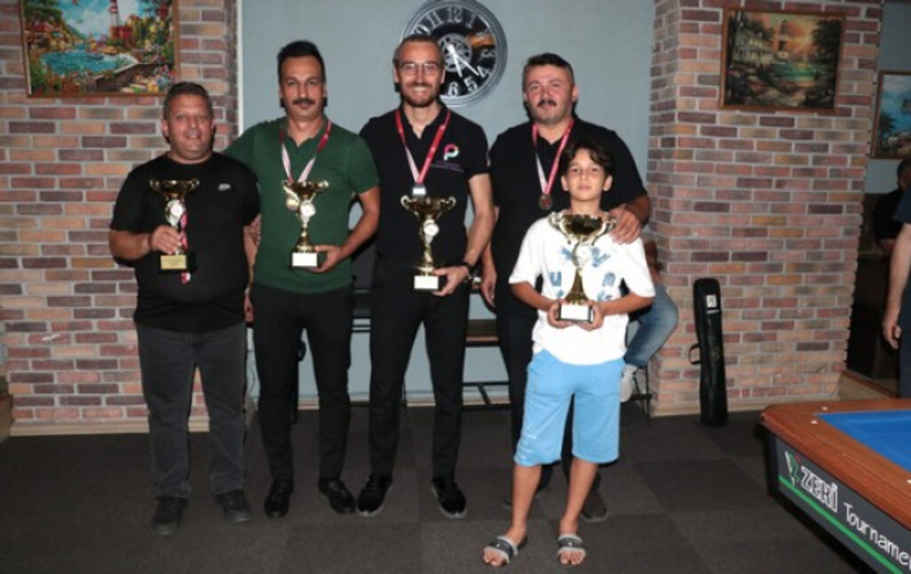 Samsun İl Birinciliği 3 Bant Bilardo Turnuvası Sona Erdi!