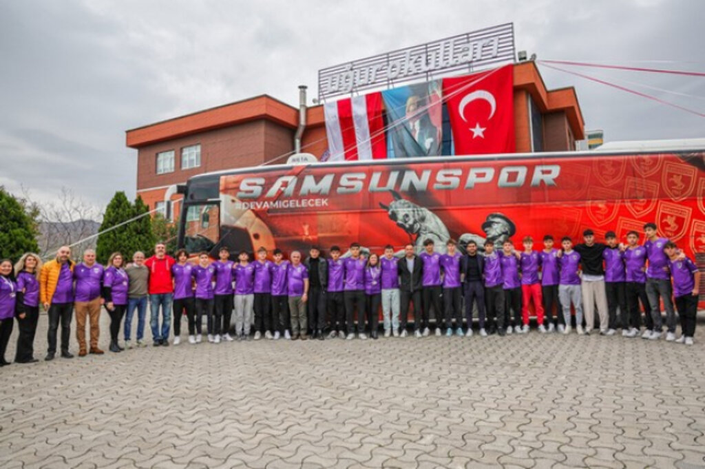Uğur Okulları'nda Samsunspor Coşkusu! - VİDEOLU