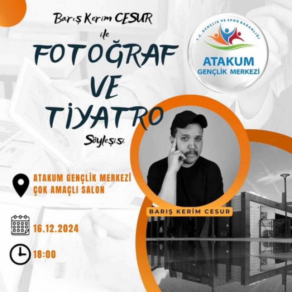 Fotoğraf Sanatçısı Barış Kerim Cesur Samsun’a Geliyor!