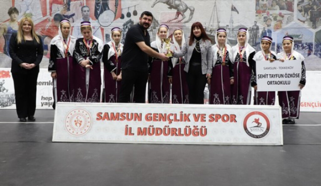 Okullar Arası Halk Oyunları Samsun Birinciliği Tamamlandı!