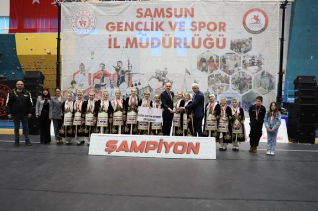 Okullar Arası Halk Oyunları Samsun Birinciliği Tamamlandı!