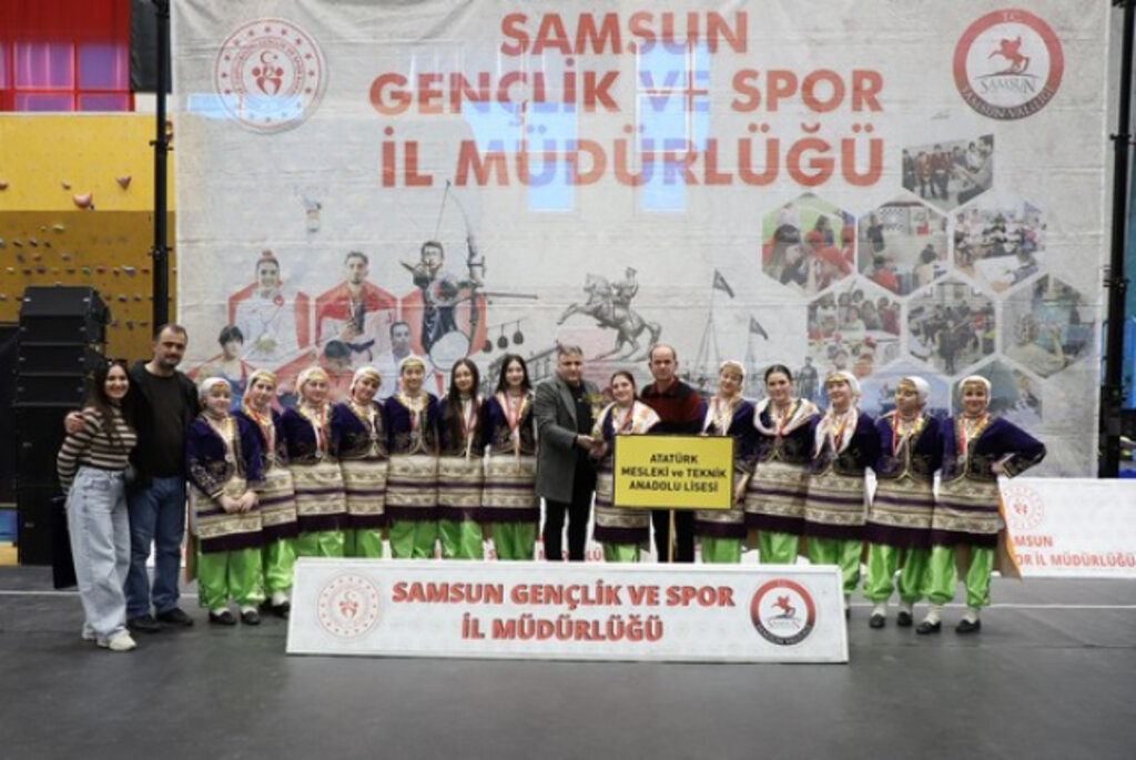 Okullar Arası Halk Oyunları Samsun Birinciliği Tamamlandı!