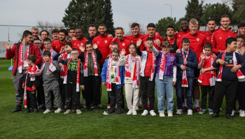 Down Sendromlu Çocuklar Samsunspor İle Buluştu!