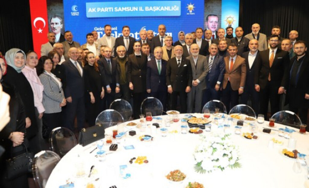 AK Parti Samsun İl Başkanlığı Teşkilat İftarı Geniş Katılımla Gerçekleştirildi!