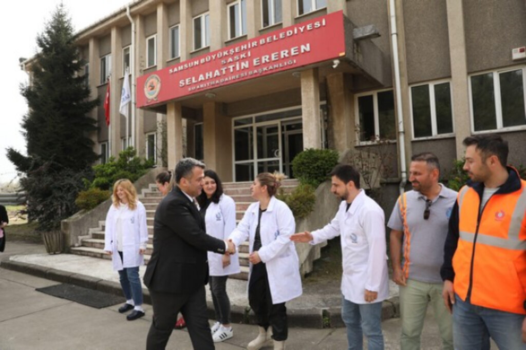 Başkan Doğan Personel İle Bayramlaştı!