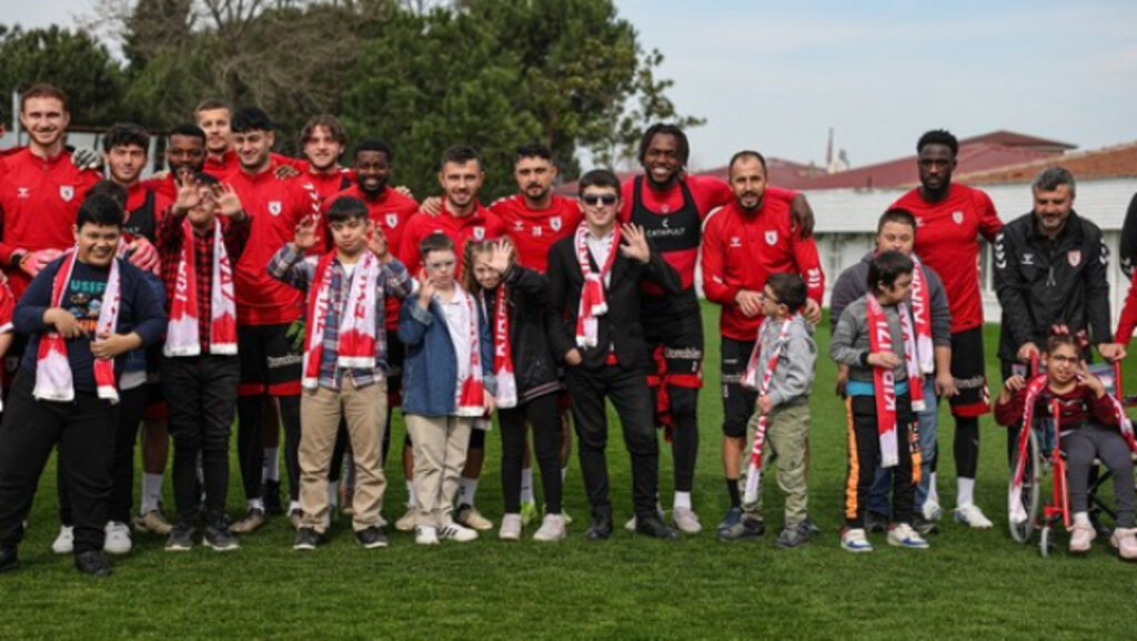 Down Sendromlu Çocuklar Samsunspor İle Buluştu!