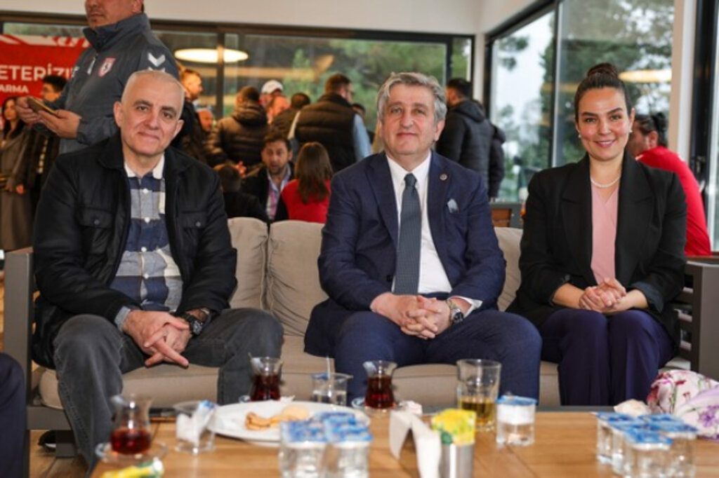 Samsunspor Tesislerinde Bayramlaşma Çoşkusu! VİDEOLU