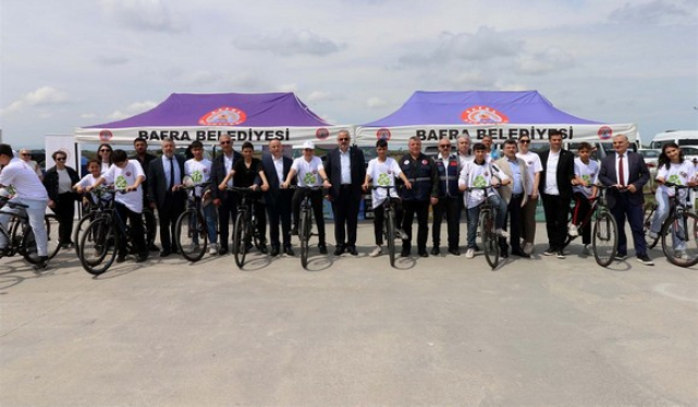 Bafra’da Pedallar Temiz Çevre İçin Döndü!