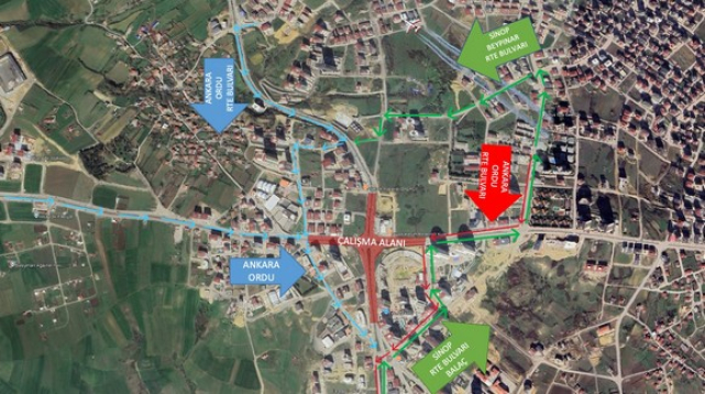 Samsun’un O Kavşaklarında Yapılacak Çalışmalar Şehir İçi Trafiğine Nefes Aldıracak!