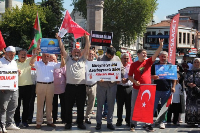 Genç Saadet Samsun’dan ‘Mazlumlar İçin Ayağa Kalk, Gazze Ölüyor’ Çağrısı!