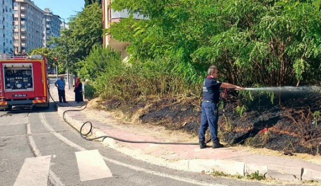 Samsun İtfaiyesi 6 Ayda 263 Orman Ve Anız Yangınına Müdahale Etti!